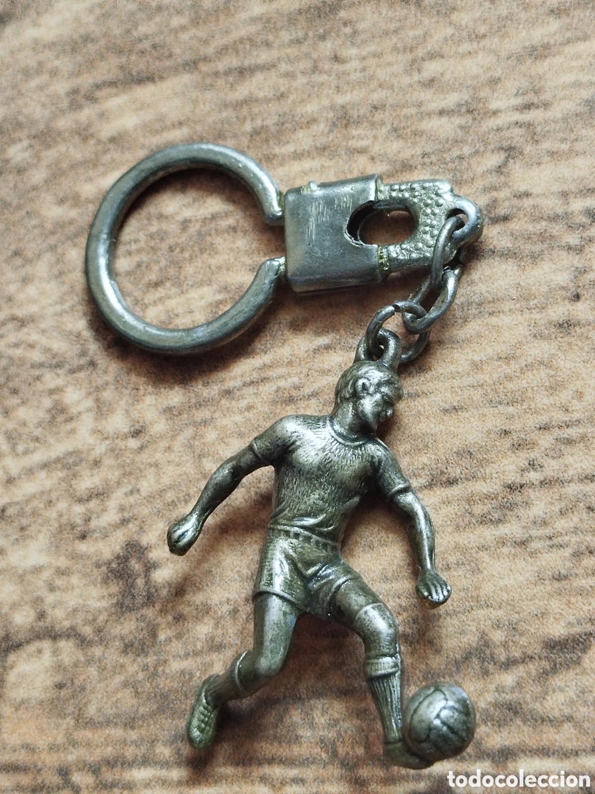 Sammlung von Schl&uuml;sselanh&auml;ngern: Llavero Futbolista A&ntilde;os 70