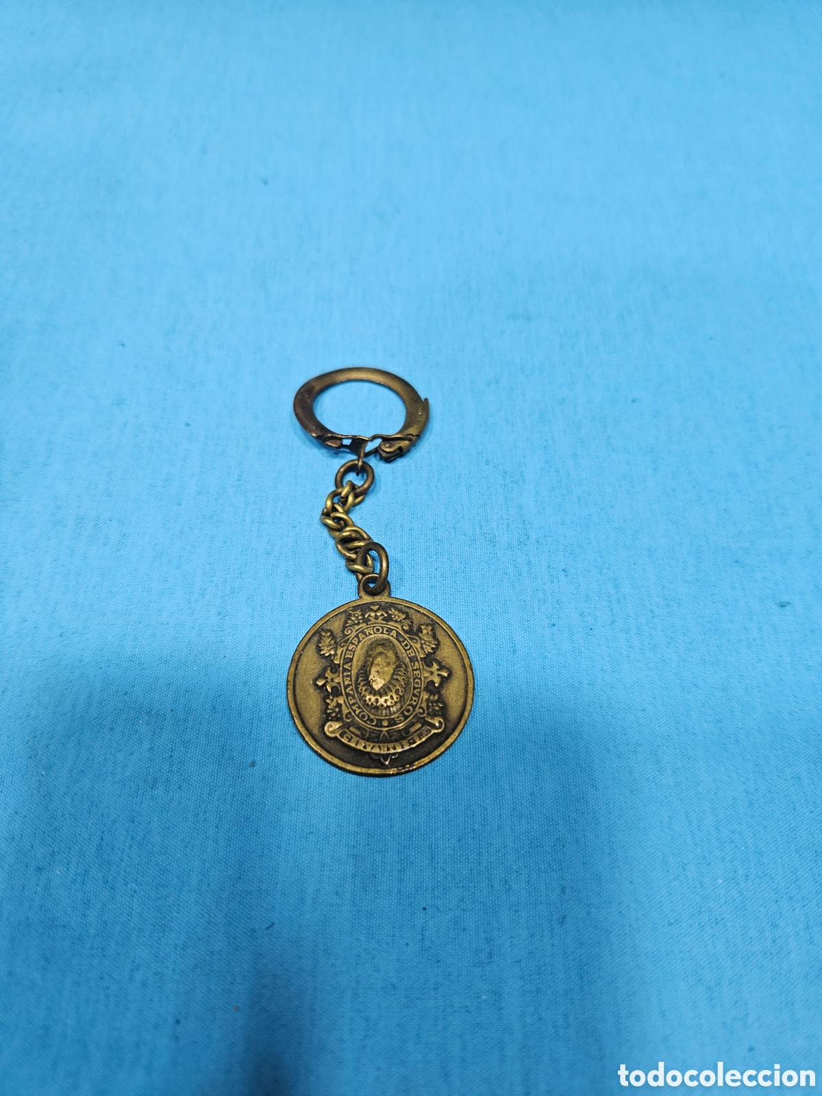 Coleccionismo de llaveros: LLAVERO COMPA&Ntilde;IA ESPA&Ntilde;OLA DE SEGUROS CERVANTES