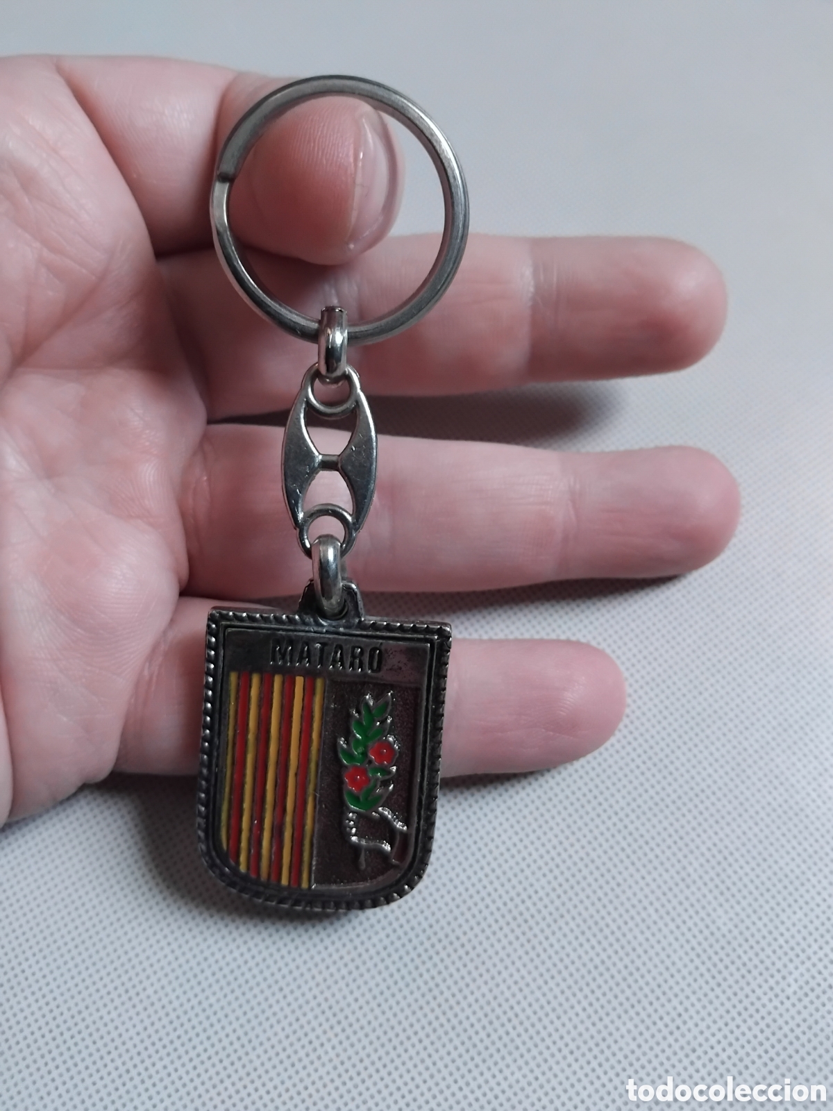 Coleccionismo de llaveros: Am Llavero con el escudo de Matar&oacute; - Foto 2