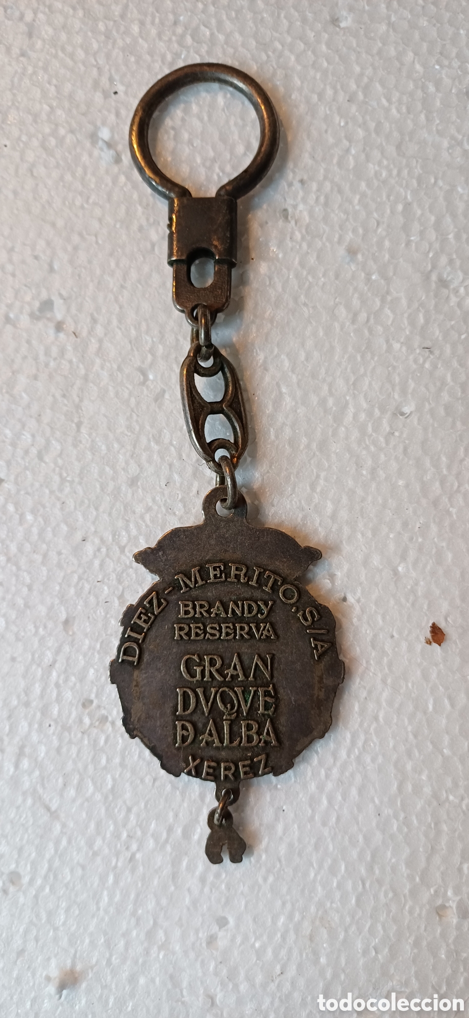 Coleccionismo de llaveros: Antiguo llavero brandy - Foto 2