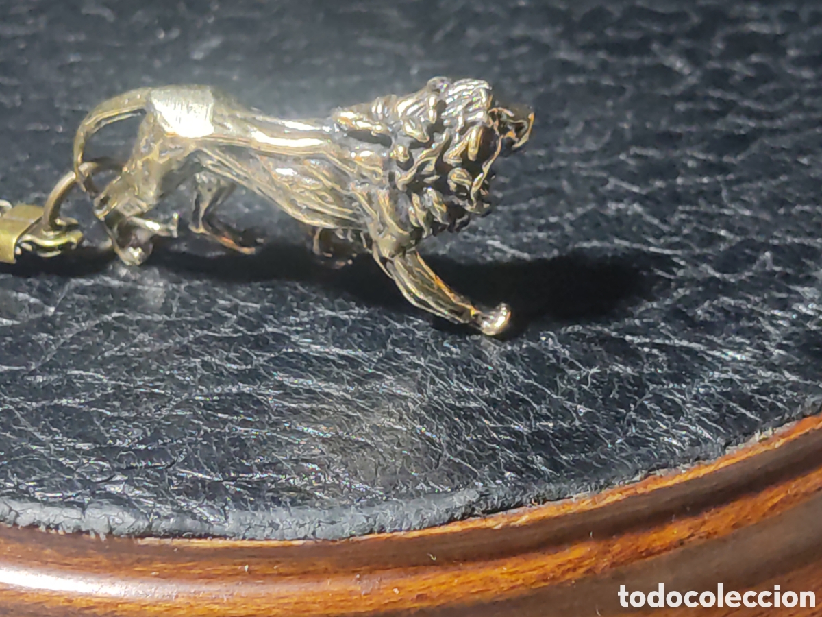 Coleccionismo de llaveros: Llavero le&oacute;n de bronce o lat&oacute;n. - Foto 3