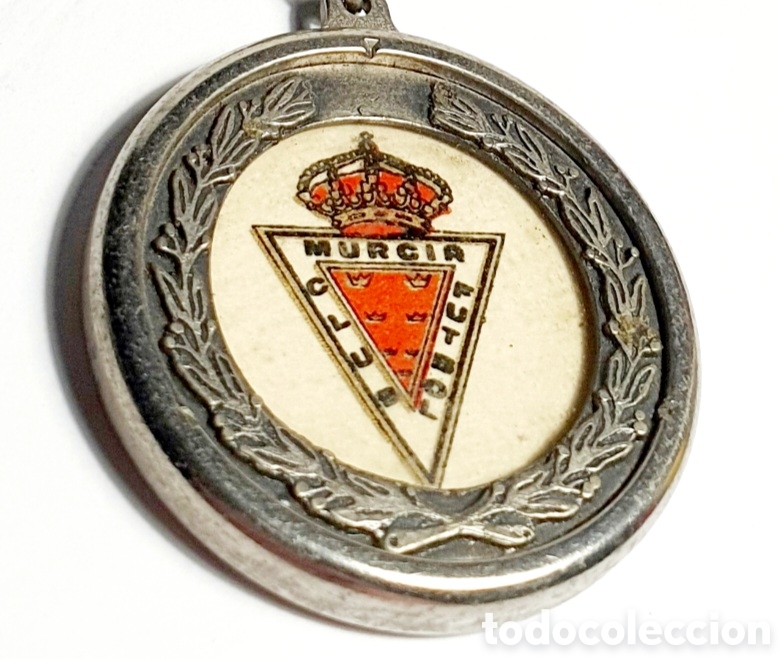 Coleccionismo de llaveros: LLAVERO DEL REAL MURCIA ORIGINAL DE LA &Eacute;POCA - Foto 1