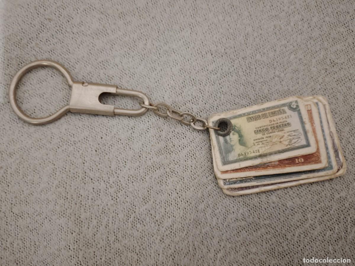 Coleccionismo de llaveros: LLAVERO PESETAS EN BILLETES - Foto 1