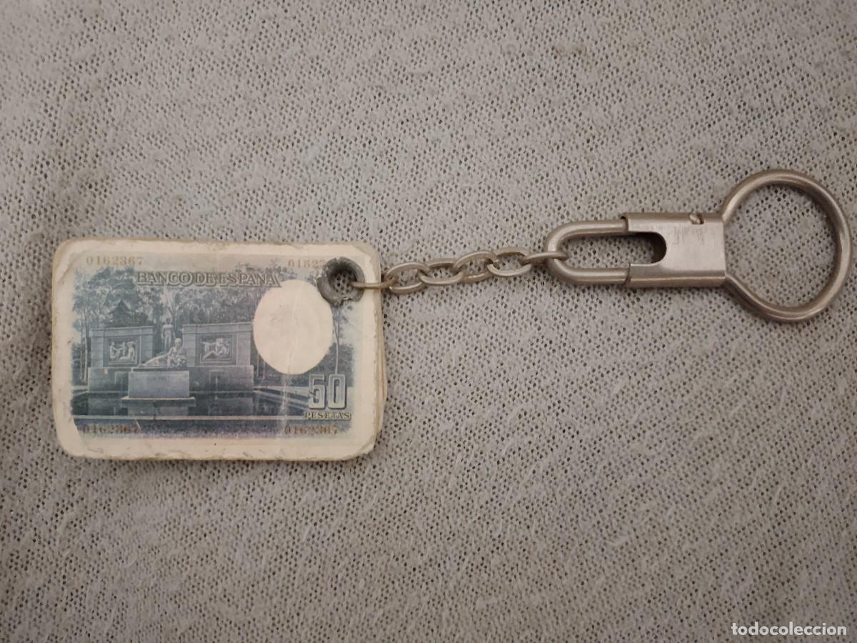 Coleccionismo de llaveros: LLAVERO PESETAS EN BILLETES - Foto 2
