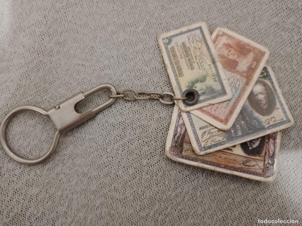 Coleccionismo de llaveros: LLAVERO PESETAS EN BILLETES - Foto 3