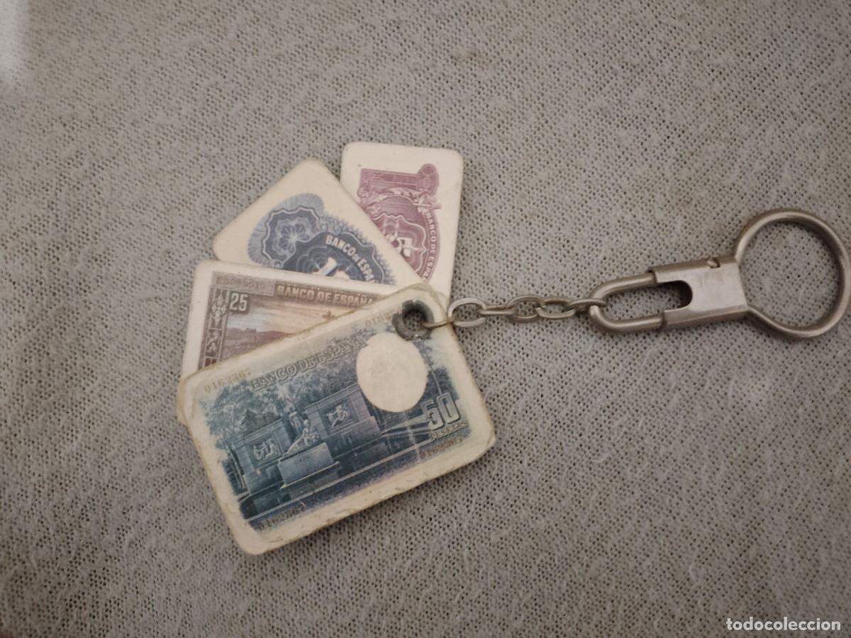 Coleccionismo de llaveros: LLAVERO PESETAS EN BILLETES - Foto 4