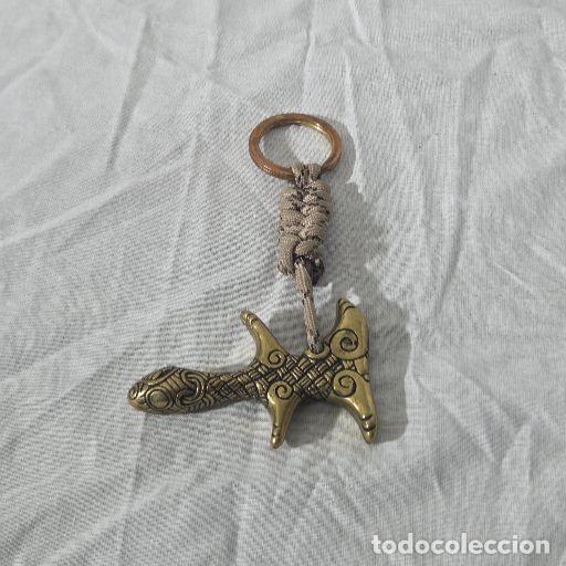 Coleccionismo de llaveros: Llavero de bronce macizo - Foto 2