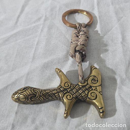Coleccionismo de llaveros: Llavero de bronce macizo - Foto 4