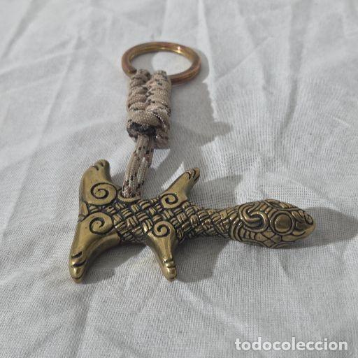 Coleccionismo de llaveros: Llavero de bronce macizo - Foto 7