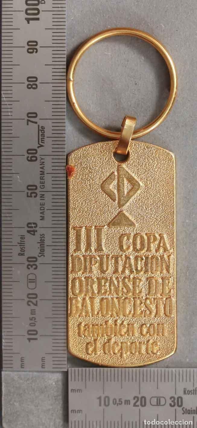 Colecionismo de porta-chaves: LLAVERO. III Copa Diputaci&oacute;n Ourense de Baloncesto