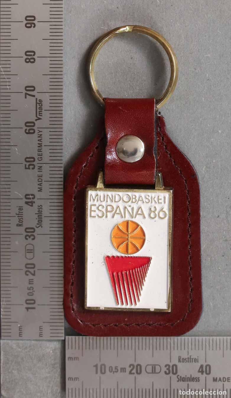 Collezionismo di Portachiavi: LLAVERO. MUNDOBASKET ESPA&Ntilde;A 86