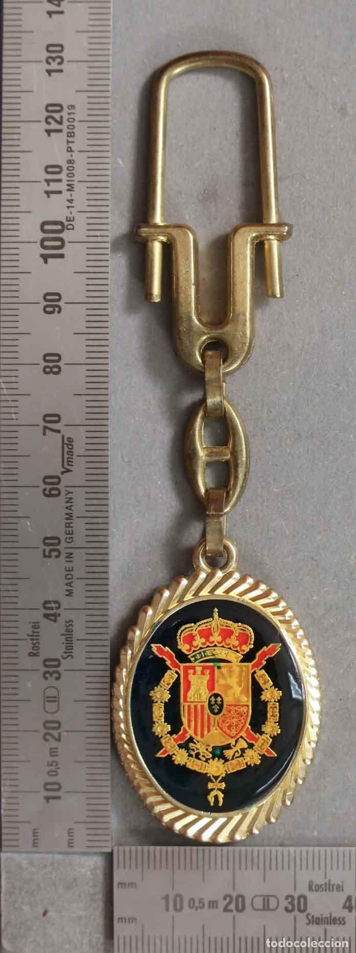 Coleccionismo de llaveros: LLAVERO. ESCUDO CASA REAL SM REY JUAN CARLOS I. BUSTOS SSMM