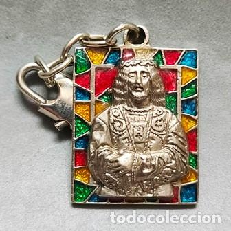 Sammlung von Schl&uuml;sselanh&auml;ngern: LLAVERO DE METAL ESMALTADO JESUS DE MEDINACELI (MADRID) - LLAV-28847 ,3 - B-1105