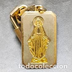 Sammlung von Schl&uuml;sselanh&auml;ngern: LLAVERO DE METAL CENTENARIO COLEGIO LA PALMA CADIZ-89 - LLAV-28863 - B-1105