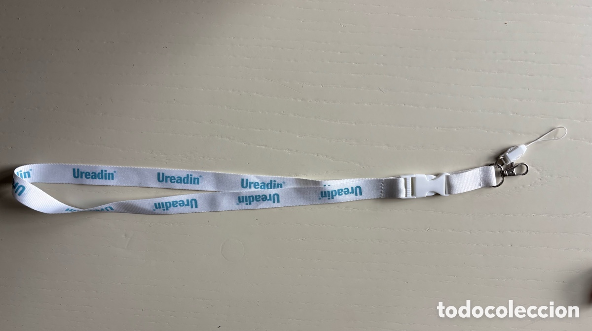 Coleccionismo de llaveros: Lanyard publicidad Ureadin - Foto 2