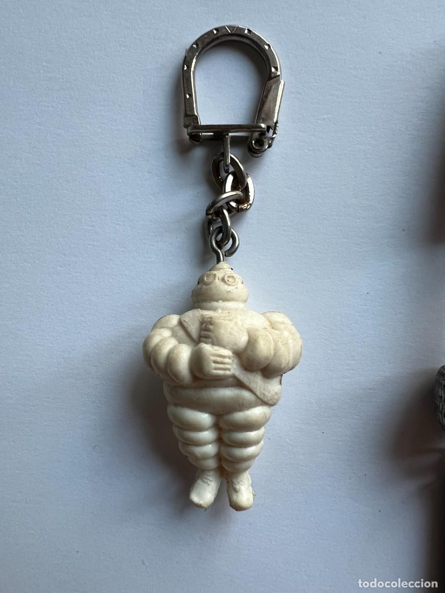 Coleccionismo de llaveros: Lote de llavero y encendedor Michelin - Foto 1