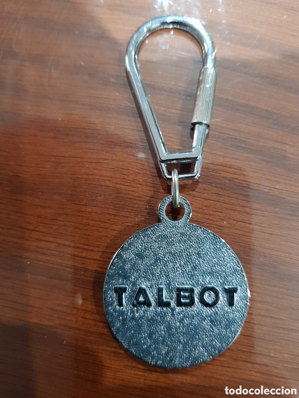 Coleccionismo de llaveros: LLAVERO DE METAL TALBOT EMBLEMA - Foto 2
