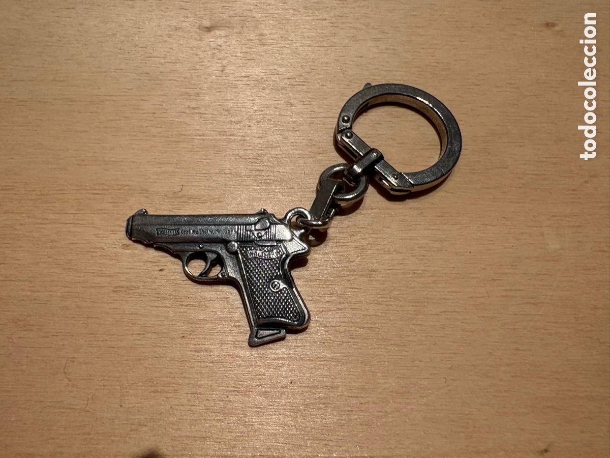 Coleccionismo de llaveros: Llavero James Bond con la Walther PP - Foto 1