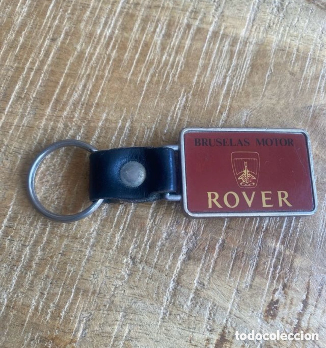 Coleccionismo de llaveros: LLAVERO ANTIGUO COCHE ROVER A&Ntilde;OS 90 - BRUSELAS MOTOR