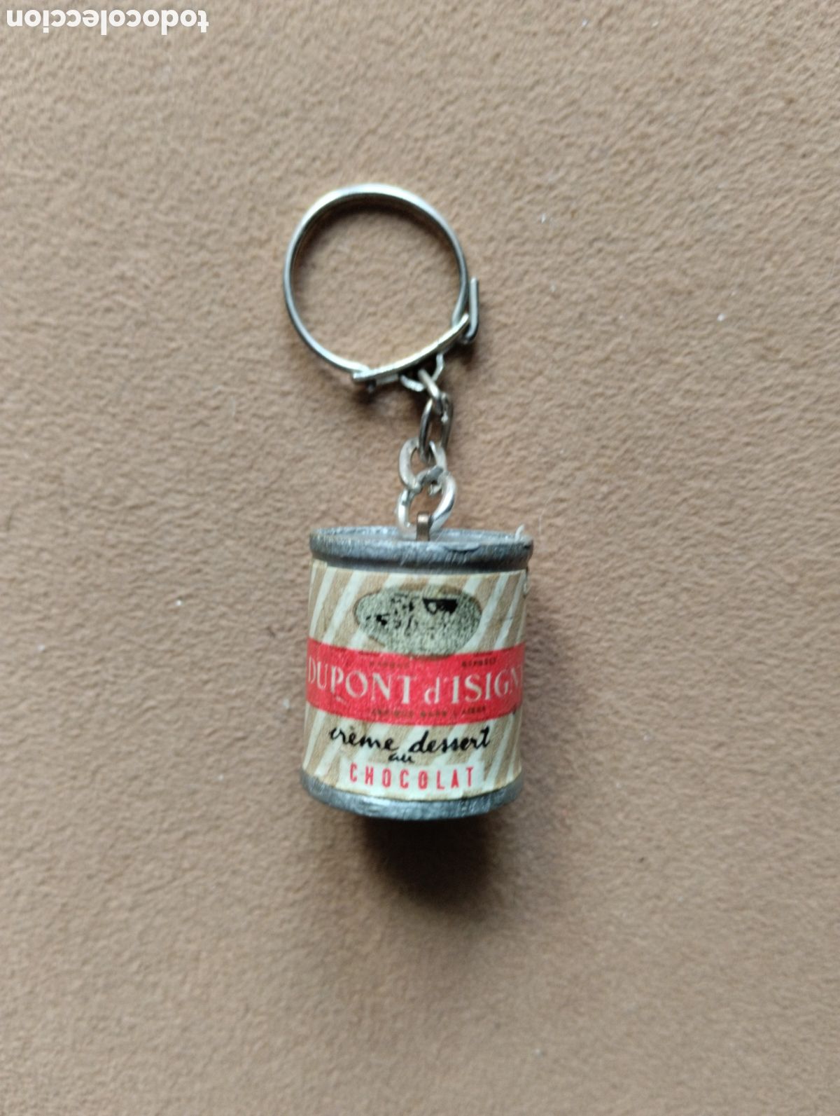Coleccionismo de llaveros: Llavero antiguo crema de chocolate