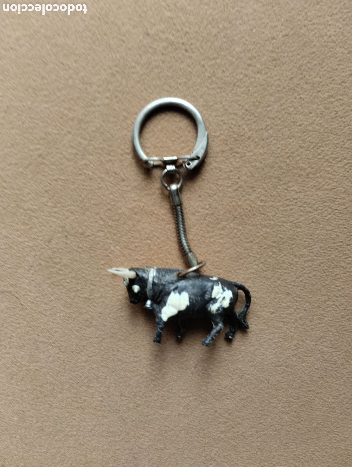 Coleccionismo de llaveros: Llavero antiguo vaca
