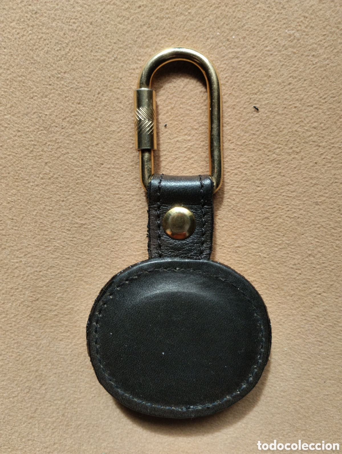 Coleccionismo de llaveros: Llavero antiguo cuero - Foto 2