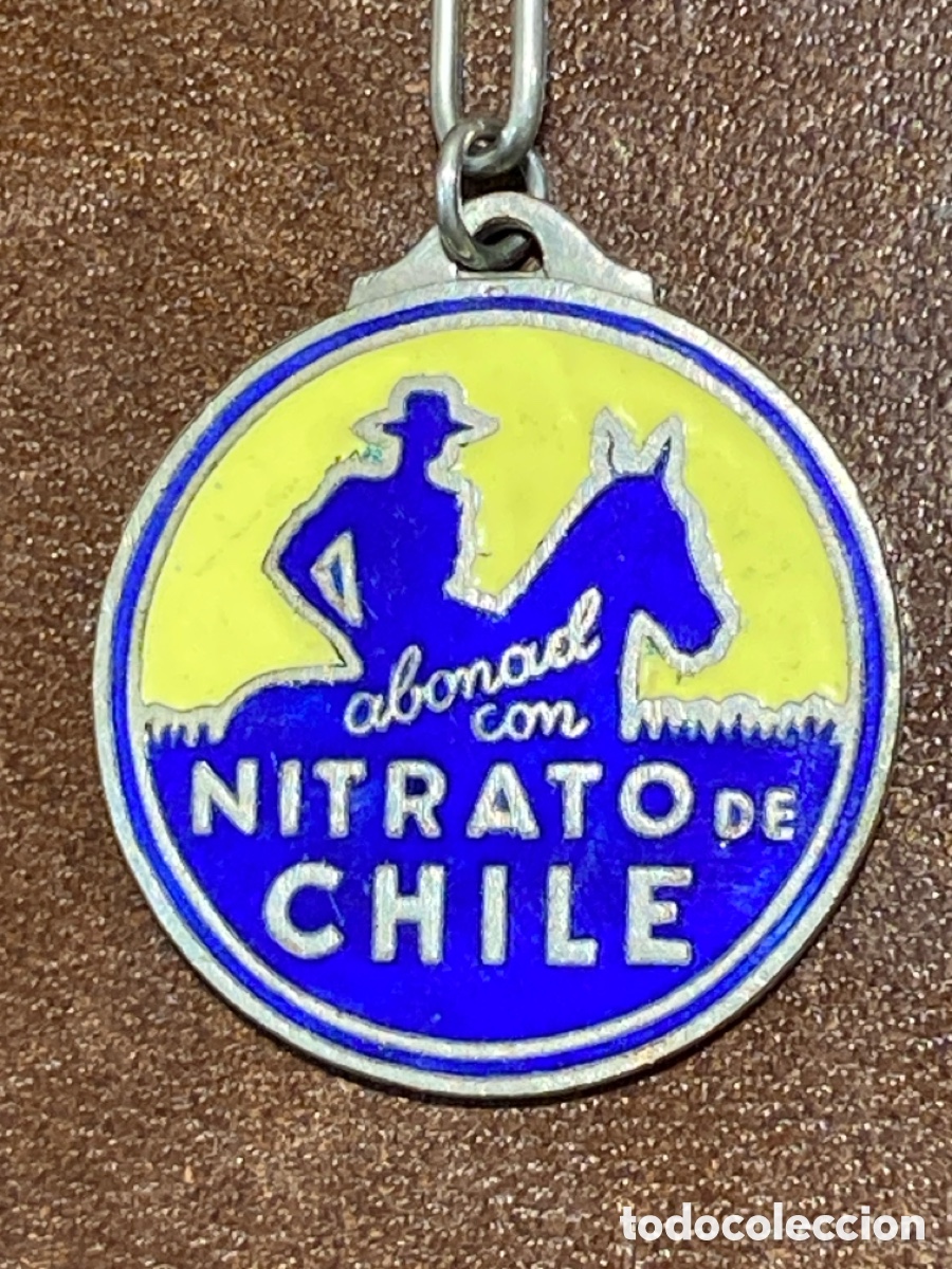 Sammlung von Schl&uuml;sselanh&auml;ngern: Nitrato de Chile antiguo llavero