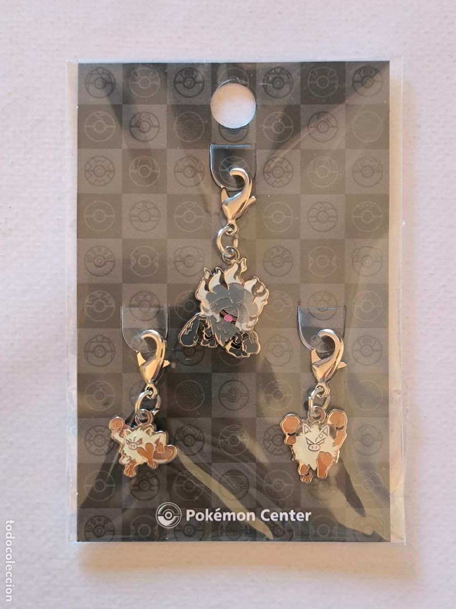 Coleccionismo de llaveros: LLAVEROS POKEMON CENTER - MANKEY, PRIMEAPE Y ANNIHILAPE - # 56, # 57 Y # 979 - METAL CHARM (&Ntilde;7Bw)