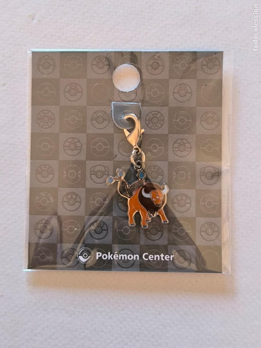 Coleccionismo de llaveros: LLAVERO POKEMON CENTER - TAUROS - # 128 - METAL CHARM / KEYCHAIN - JAPON (&Ntilde;7C#w)