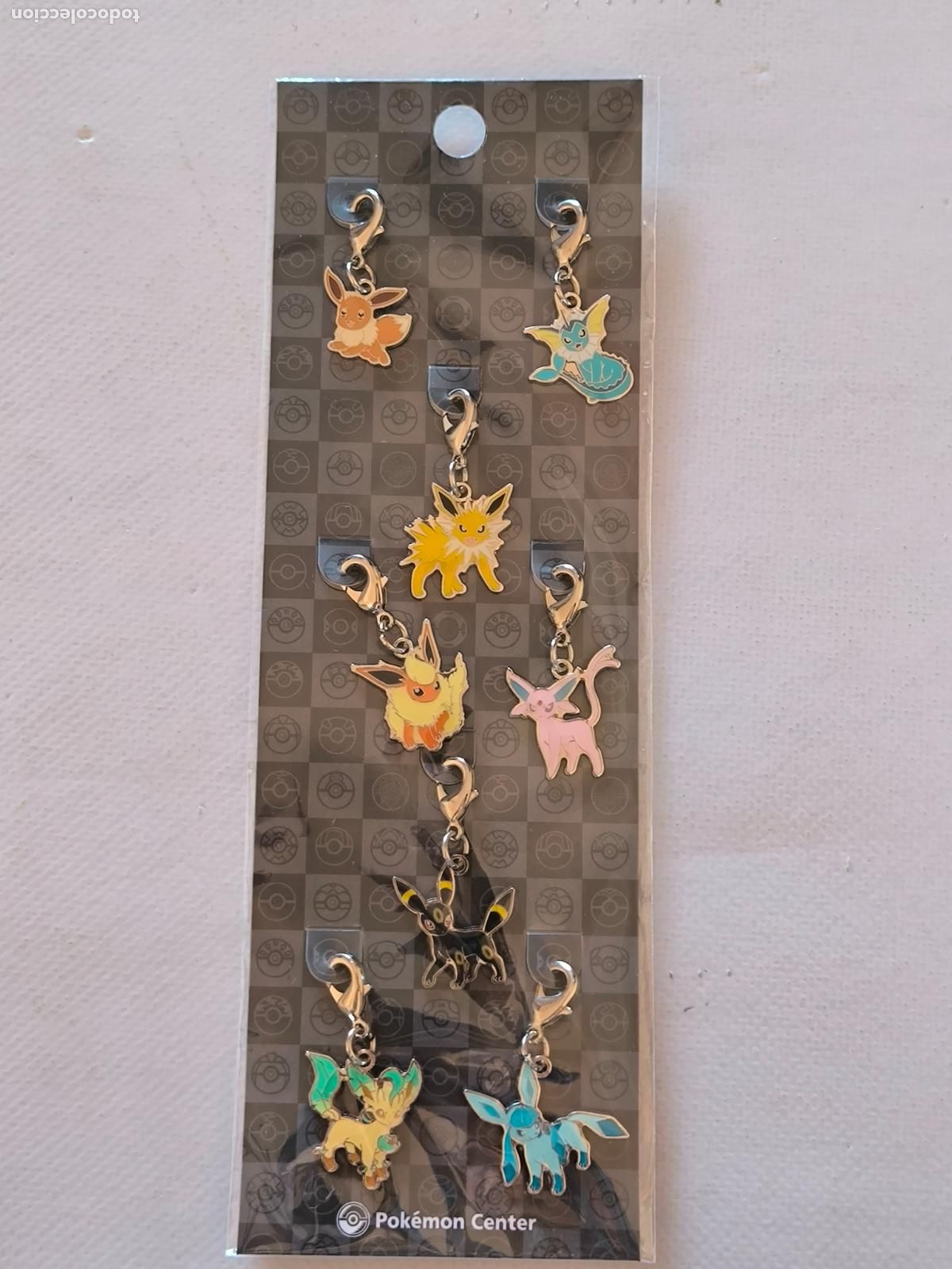 Coleccionismo de llaveros: LLAVEROS POKEMON CENTER - EEVEE, VAPOREON, JOLTEON, FLAREON, ESPEON, UMBREON, LEAFEON ... (9T#w)