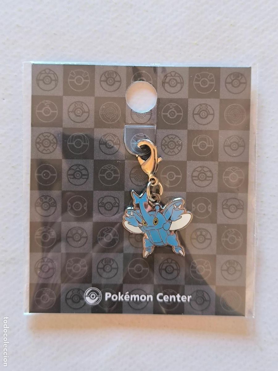 Coleccionismo de llaveros: LLAVERO POKEMON CENTER - HERACROSS - # 214 - METAL CHARM / KEYCHAIN - JAPON (&Ntilde;7D#w)