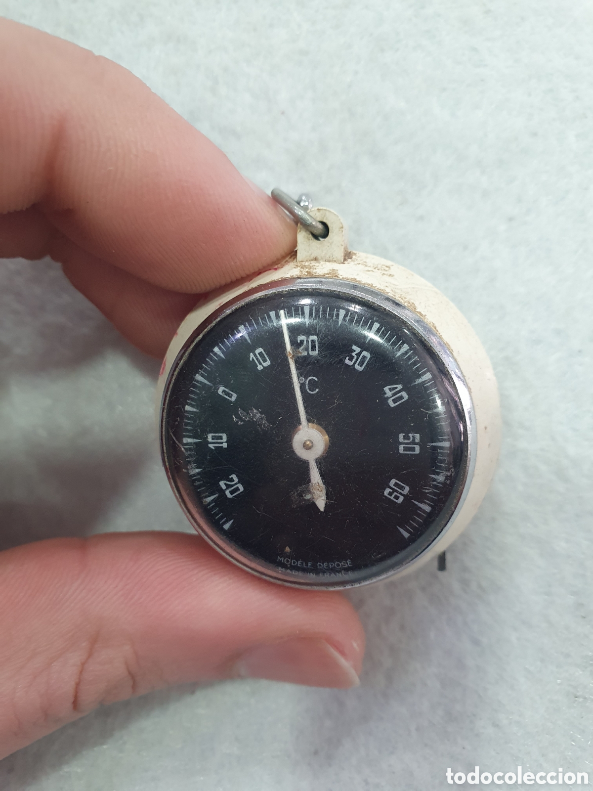 Coleccionismo de llaveros: Llavero metro term&oacute;metro Cofesa Valencia. (L46)