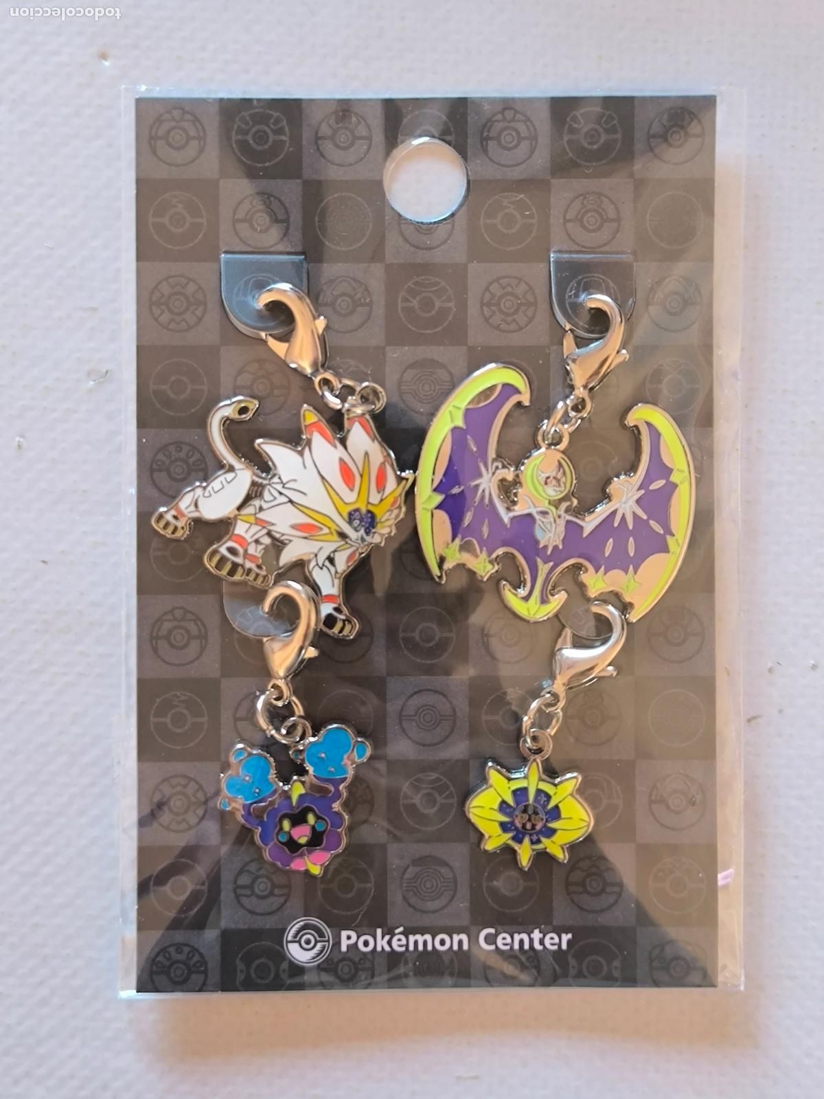 Coleccionismo de llaveros: LLAVEROS POKEMON CENTER - COSMOG, COSMOEM, SOLGALEO Y LUNALA # 789, # 790, # 791 Y # 792 (&Ntilde;7Dw)