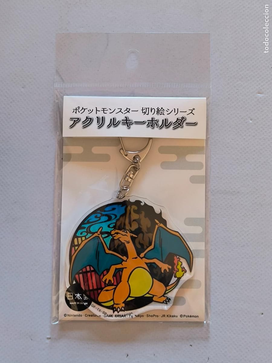 Coleccionismo de llaveros: LLAVERO POKEMON CENTER - CHARIZARD - # 6 - ACRILICO / KEYCHAIN - JAPON - NUEVO (&Ntilde;7Bw)
