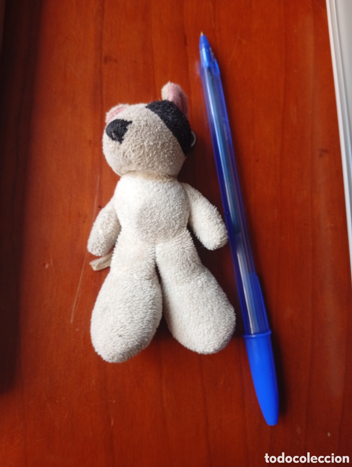 Coleccionismo de llaveros: LLAVERO PERRO PELUCHE PITBULL - Foto 2