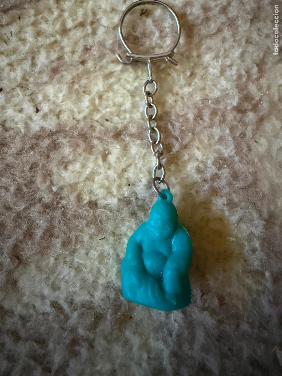 Coleccionismo de llaveros: Llavero gorila de plastico