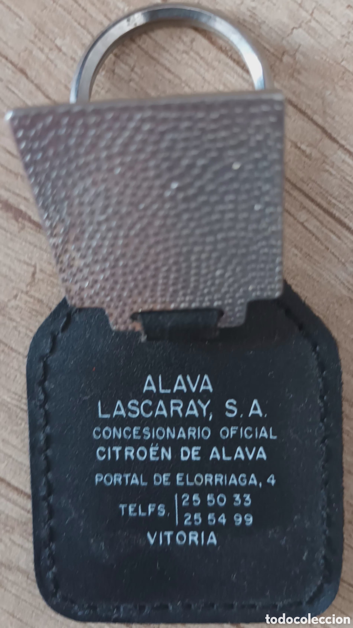 Coleccionismo de llaveros: LLAVERO DE CITRO&Euml;N. VITORIA - Foto 2