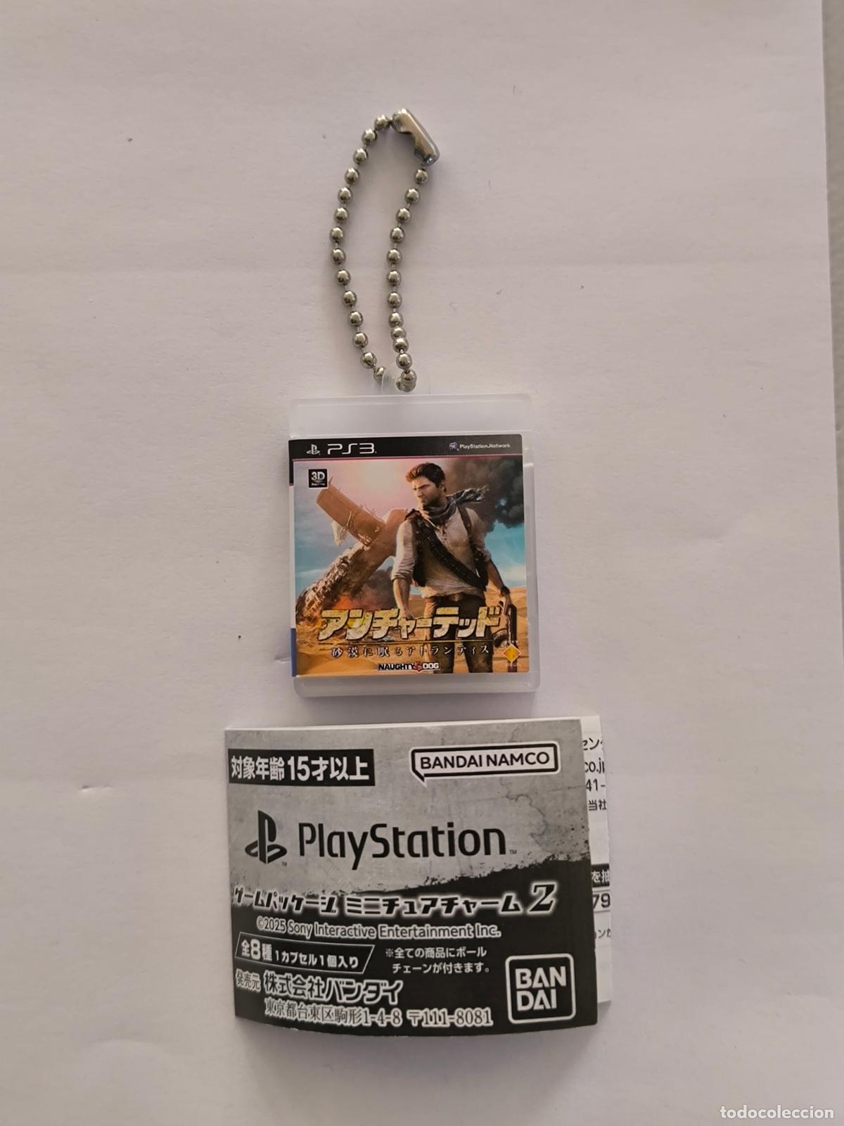 Coleccionismo de llaveros: GASHAPON LLAVERO PS3 UNCHARTED 3 LA TRAICION DE DRAKE - KEYCHAIN / CHARM - PLAYSTATION (098Dw)