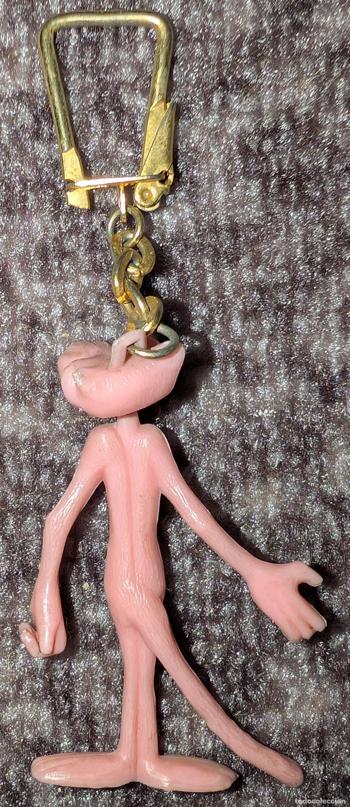 Coleccionismo de llaveros: Antiguo llavero de la Pantera Rosa - Foto 2