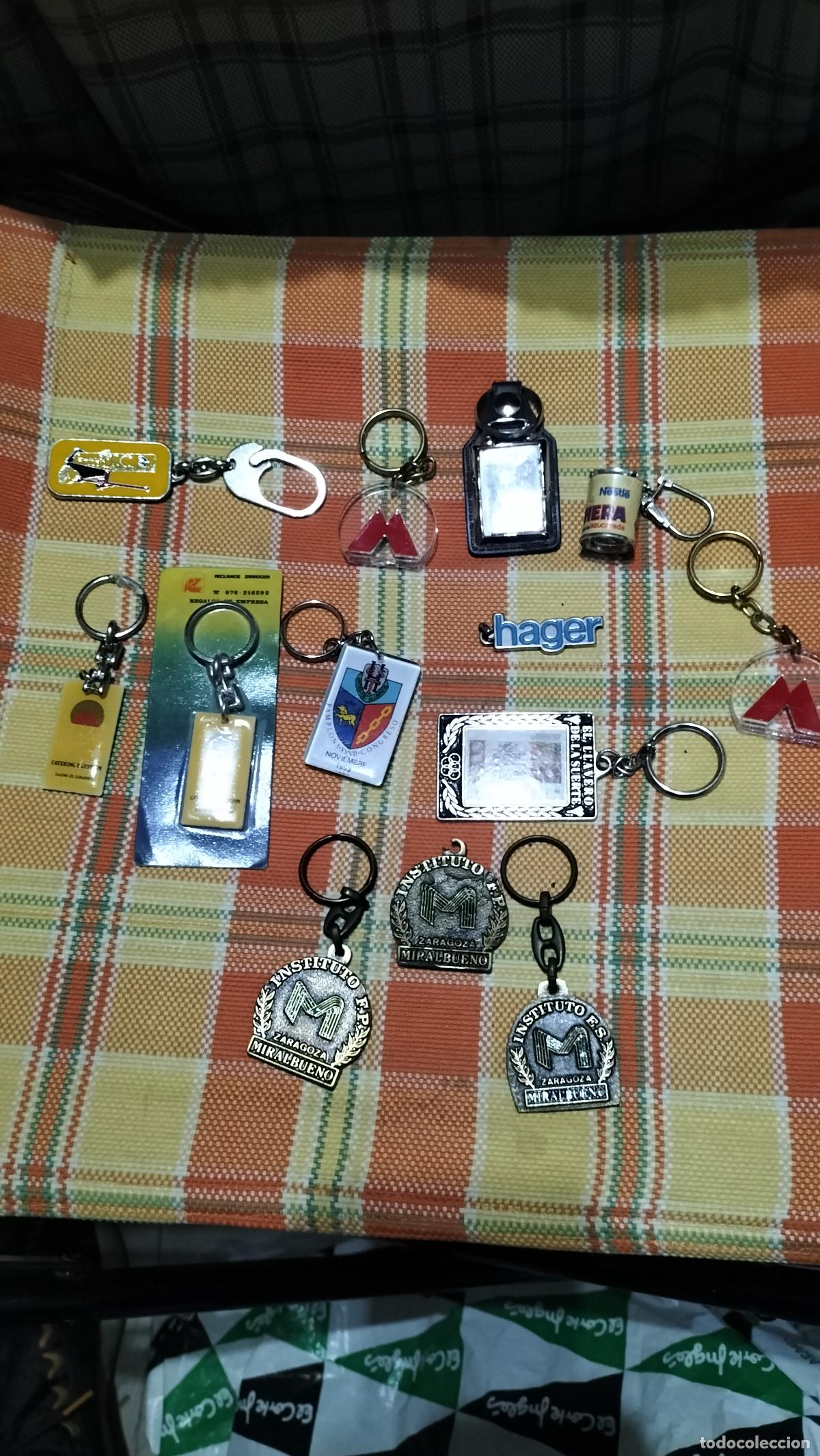 Coleccionismo de llaveros: ANTIGUO LOTE DE LLAVEROS
