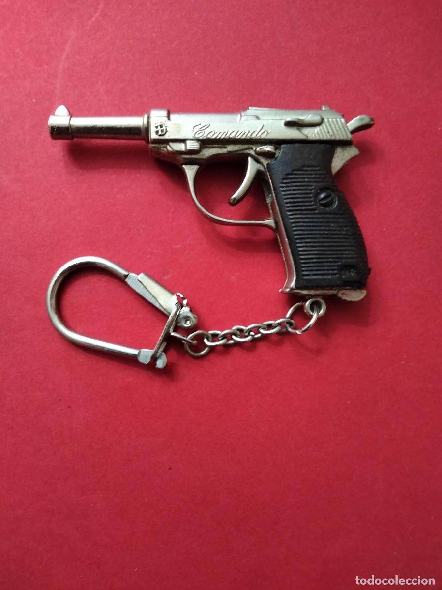 Coleccionismo de llaveros: Llavero pistola Redondo - Foto 2