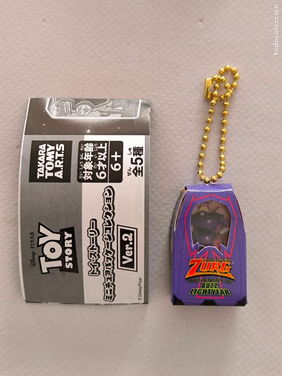 Coleccionismo de llaveros: GASHAPON / LLAVERO TOY STORY - ZURG - KEYCHAIN - TAKARA TOMY - JAPON - NUEVO (086A1#w)