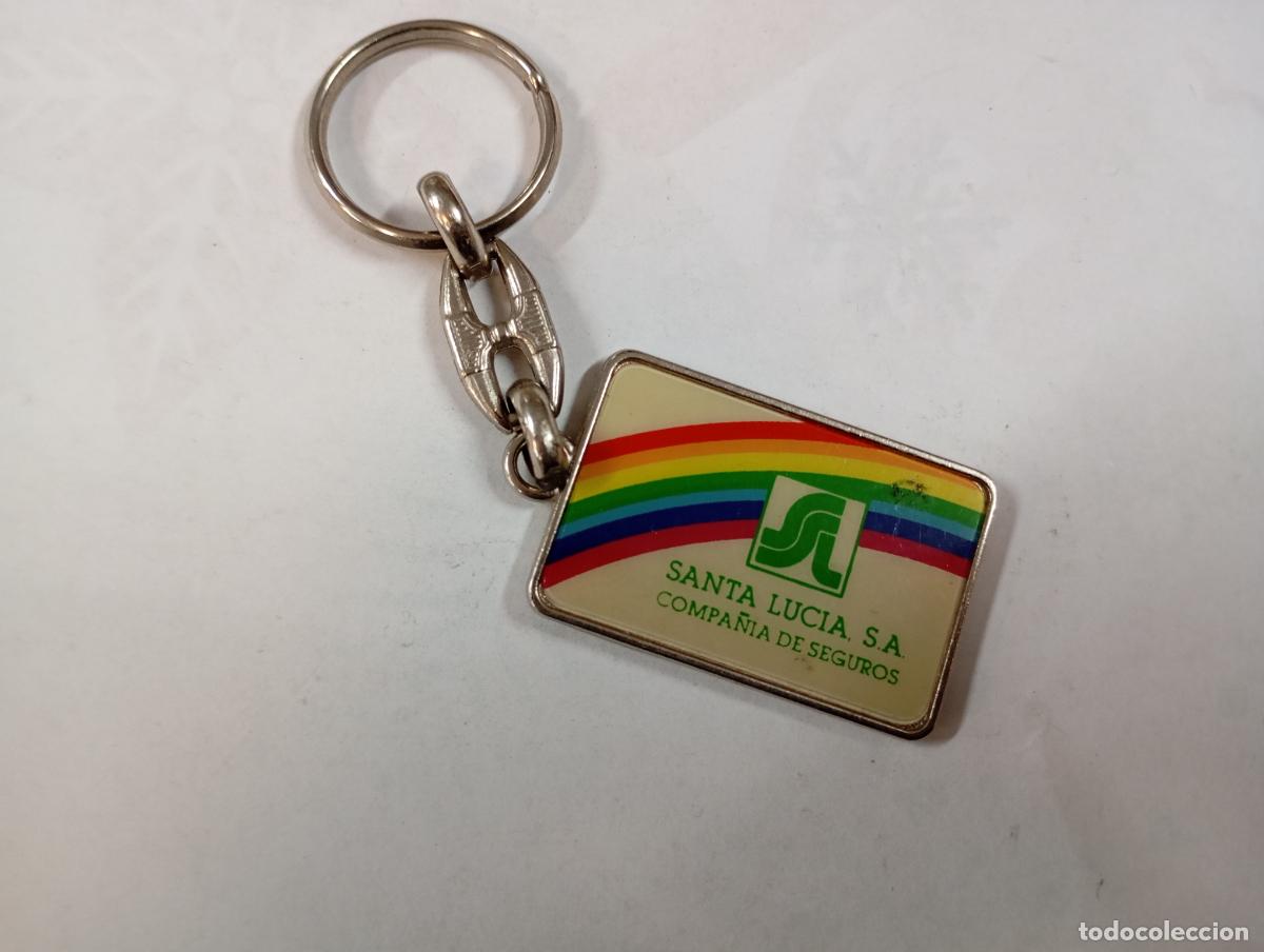 Coleccionismo de llaveros: LLAVERO SANTA LUC&Iacute;A SEGUROS. CAR62