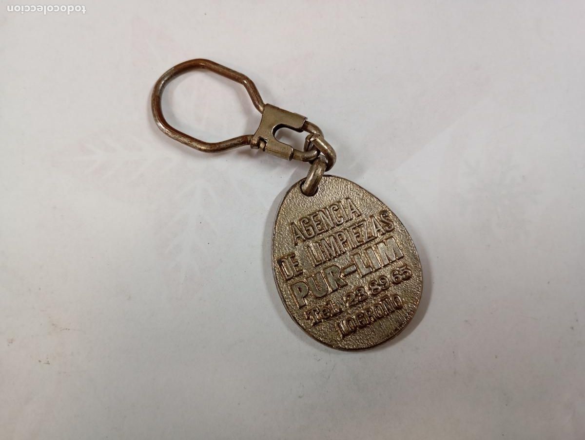 Coleccionismo de llaveros: LLAVERO LIMPIEZAS PURLIM. LOGRO&Ntilde;O. CAR62