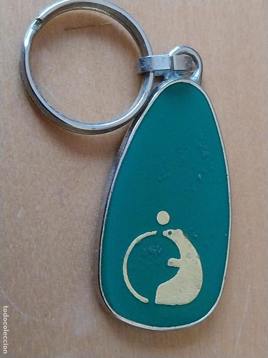 Coleccionismo de llaveros: CAJA MADRID BANKIA LLAVERO VINTAGE 5.74CMS ALTO GOTA