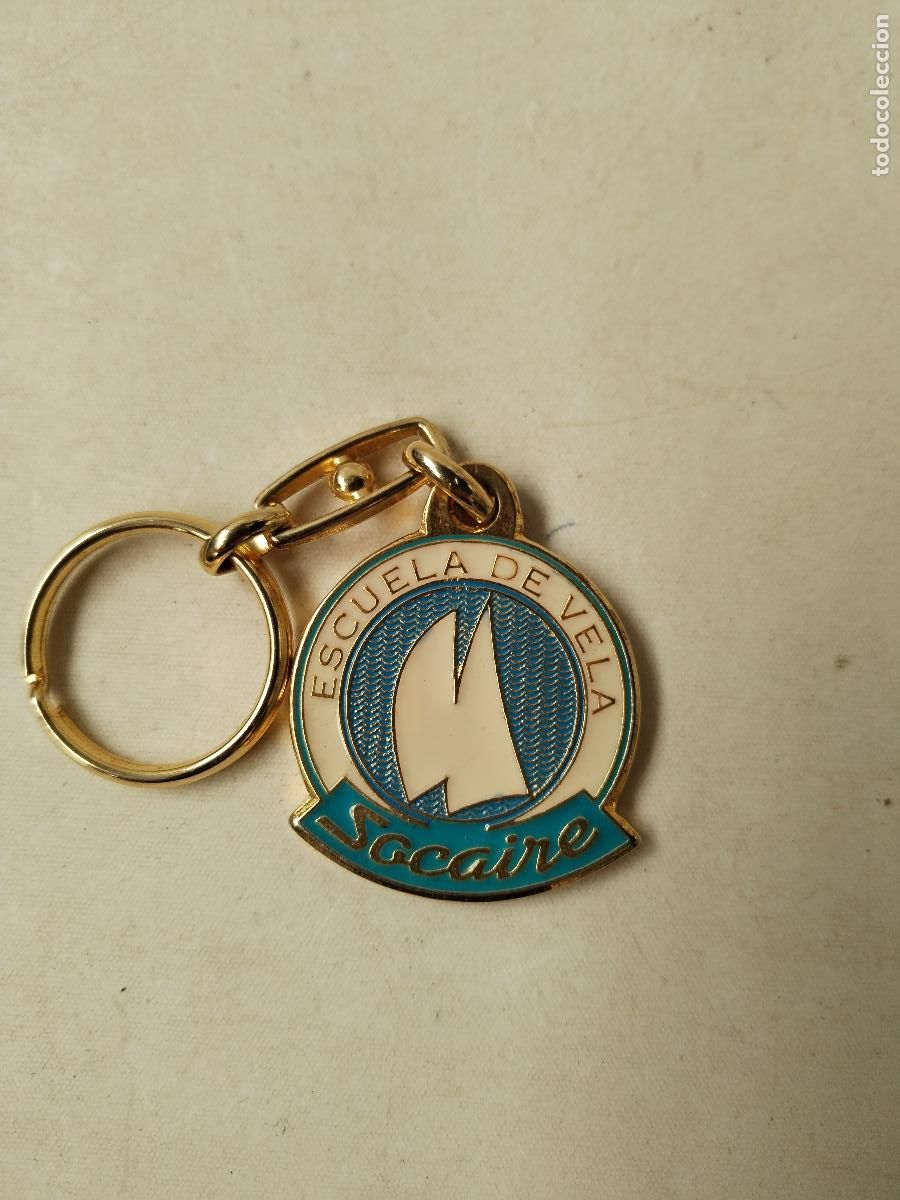 Coleccionismo de llaveros: llavero Escuela de vela Socaire - c188