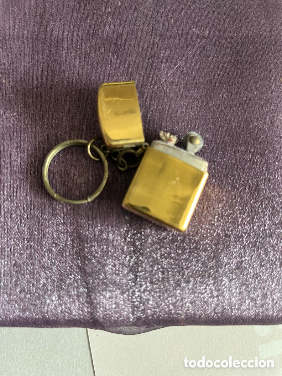 Coleccionismo de llaveros: LLAVERO REPLICA ZIPPO MINI - Foto 2