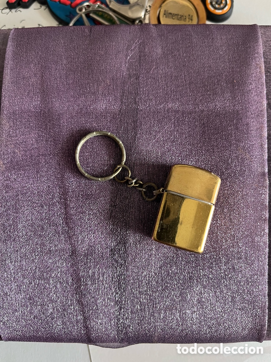 Coleccionismo de llaveros: LLAVERO REPLICA ZIPPO MINI - Foto 1