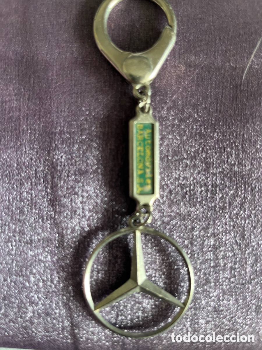 Coleccionismo de llaveros: LLAVERO MERCEDES BENZ DE AUTOM&Oacute;VILES BARCELONA