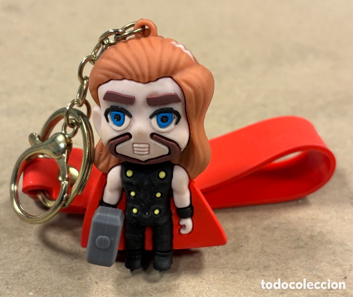 Coleccionismo de llaveros: LLAVERO CON FIGURA - MU&Ntilde;ECO DE THOR (MARVEL). - Foto 1